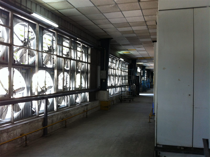 負壓風機水簾安裝需要密閉的車間環境