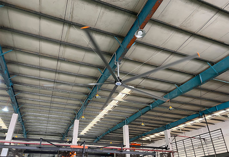 美碩風·風尚系列HVLS大型大風扇（俗稱：“工業大風扇”）高大空間通風降溫神器