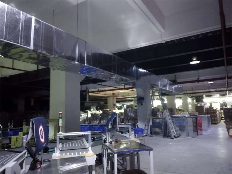 工業環保空調的通風管道加工規范及注意事項是什么？